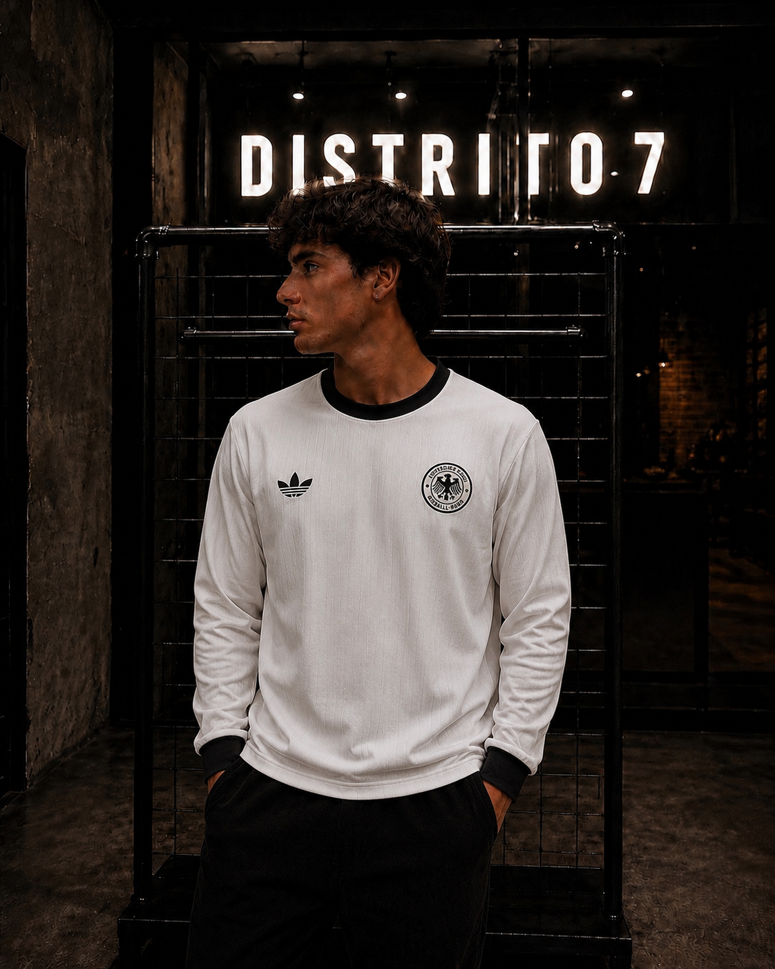 Camiseta retro Alemania